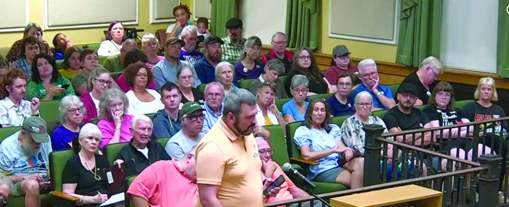 During 3 hour public hearing: More than three dozen residents speak out against data centers, for moratorium - alamancenews